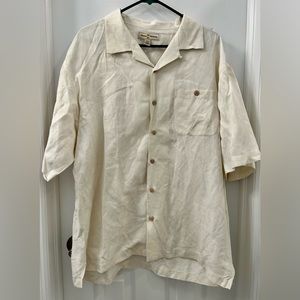 Tommy Bahama men’s XL Silk and Linen Hawaiian shirt